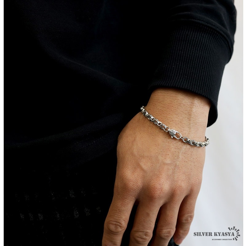 925 ペーパーチェーンブレスレット [bs099] | スタイルで探す,ゴシック