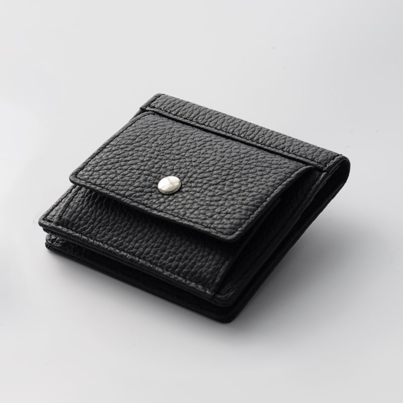 二つ折り財布(ブラック） | 二つ折り財布 | YOSHINA