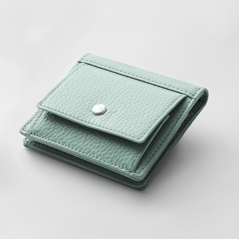 二つ折り財布(ミントブルー） | 二つ折り財布 | YOSHINA