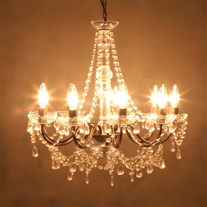 吊照明】シャンデリア［Juliette ジュリエット（9灯）］＜E12/水雷型