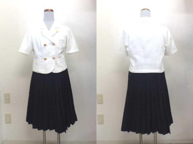 a56椙山女学園中学校高校○制服・夏服上着 サイズM・冬服スカート