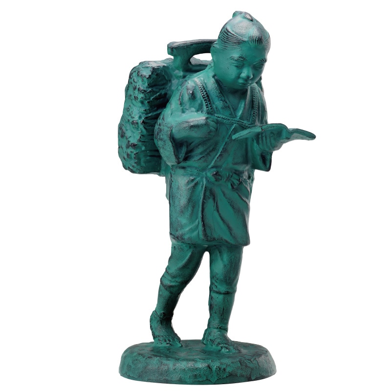 二宮金次郎』 像 二宮尊徳 【ポイント5％還元中】アートの友社 | 彫刻