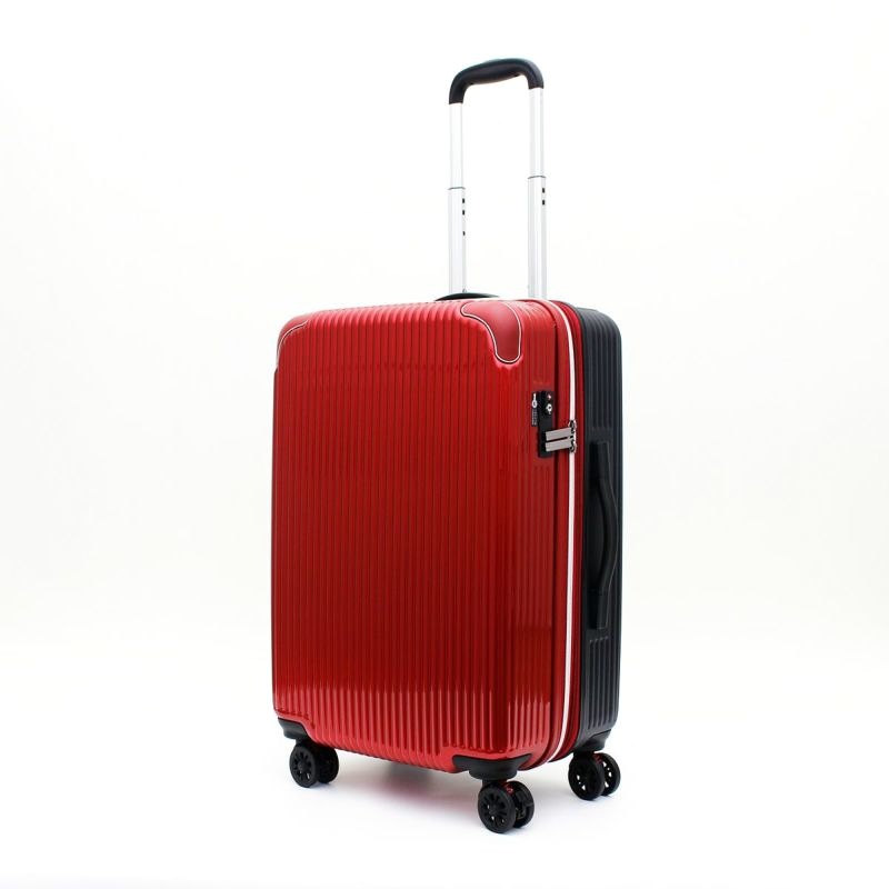 送料無料】エスケープ スーツケース ジッパータイプ M メタリック