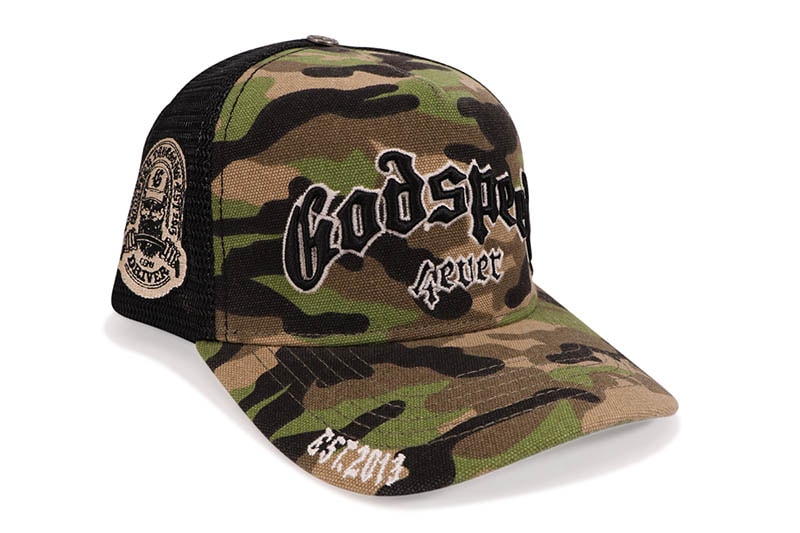GODSPEED GS FOREVER TRUCKER HAT (CAMO) | Brand,G-L,GODSPEED NEW