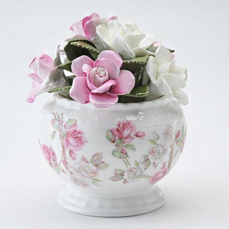 エリザベスローズ カスケードボウル スモール | 陶花,エリザベスローズ