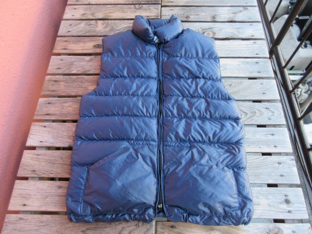 USED 70年代 ビンテージ ホルバー 【Holubar】 ダウンベスト 紺 M