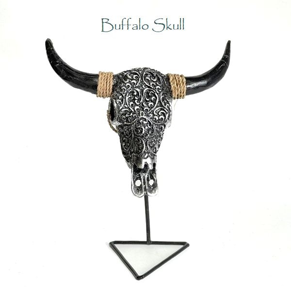 バッファロースカル【メタル】 ハンティングトロフィー／レプリカ