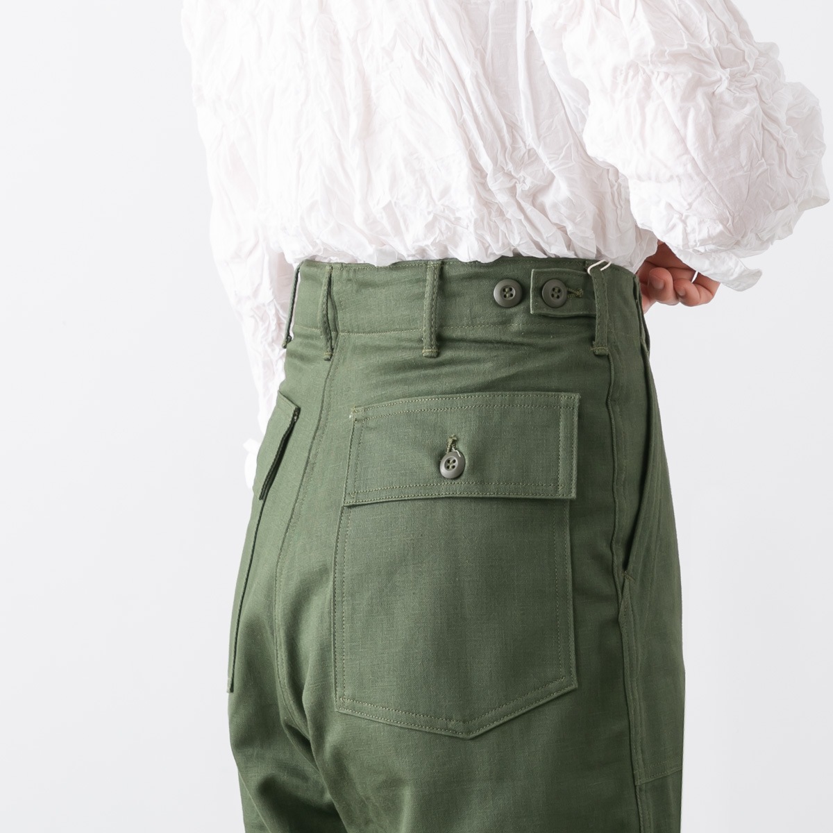 orSlow オアスロウ HIGH WEST FATIGUE PANTS ハイウエスト
