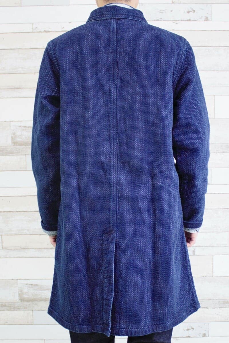 BlueTrick】 メンズ剣道生地ロングコート | ジャケット | BlueTrick