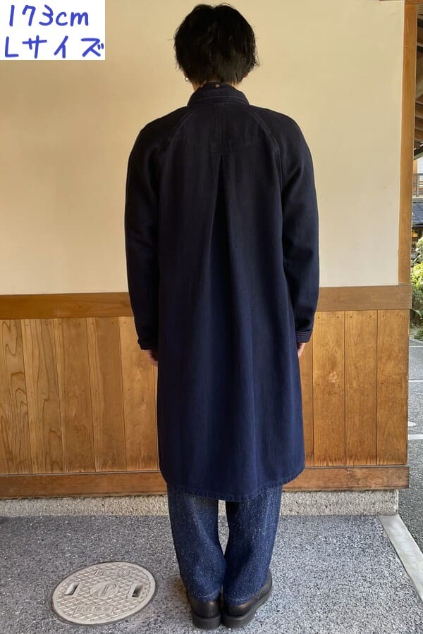 BlueTrick】 ロングショップコート 刺子 | ジャケット | BlueTrick