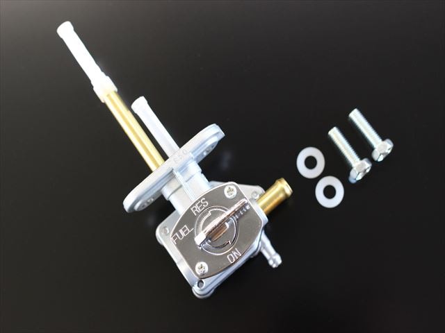 ゼファー400/ゼファー400χ 純正ガソリンコック(取付ボルト付