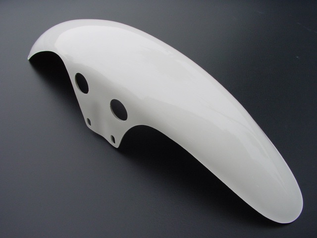 Z400FX/Z1/Z2 JMCタイプFRPフロントフェンダー(白) | KAWASAKI,Z400FX