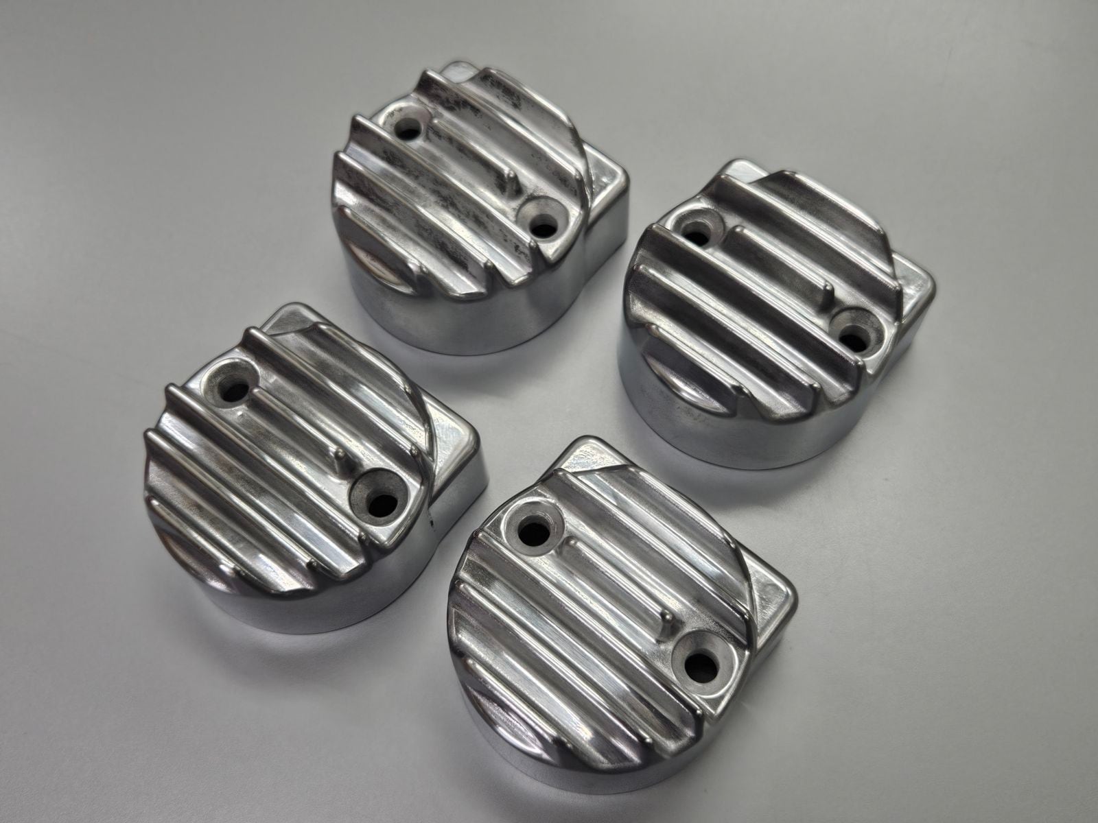 GS400 キジマ アルフィンヘッドサイドカバーセット(バフ) | SUZUKI