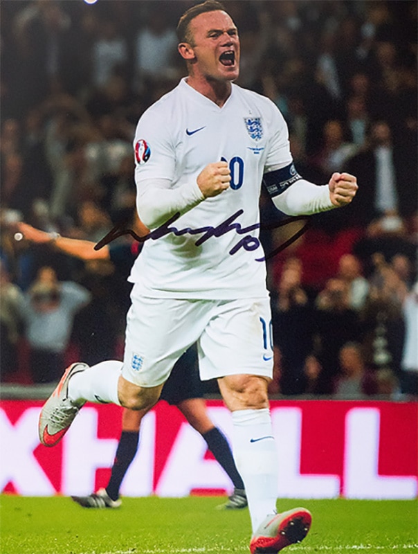 直筆サイングッズ,ICONS,ウェイン・ルーニー ｜カードファナティック