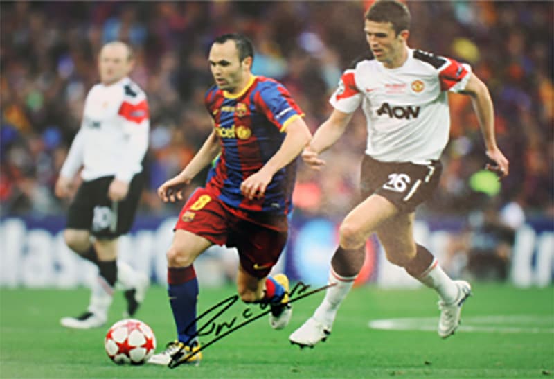 直筆サイングッズ,ICONS,アンドレス・イニエスタ ｜カード