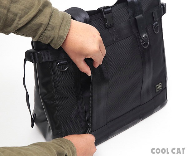 ポーター ヒート トートバッグ 703-06971 （カラー：ブラック