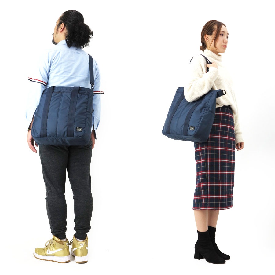 ポーター フラッシュ 2WAYトートバッグ 689-05937 （カラー：ネイビー