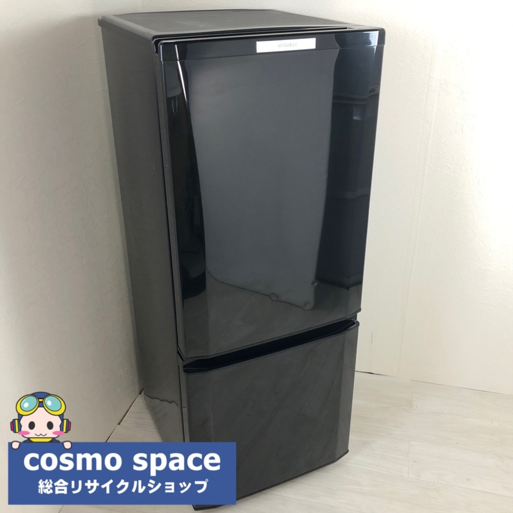 6ヶ月保証付 冷蔵庫 三菱電機 MR-P15X-B サファイアブラック 2013年