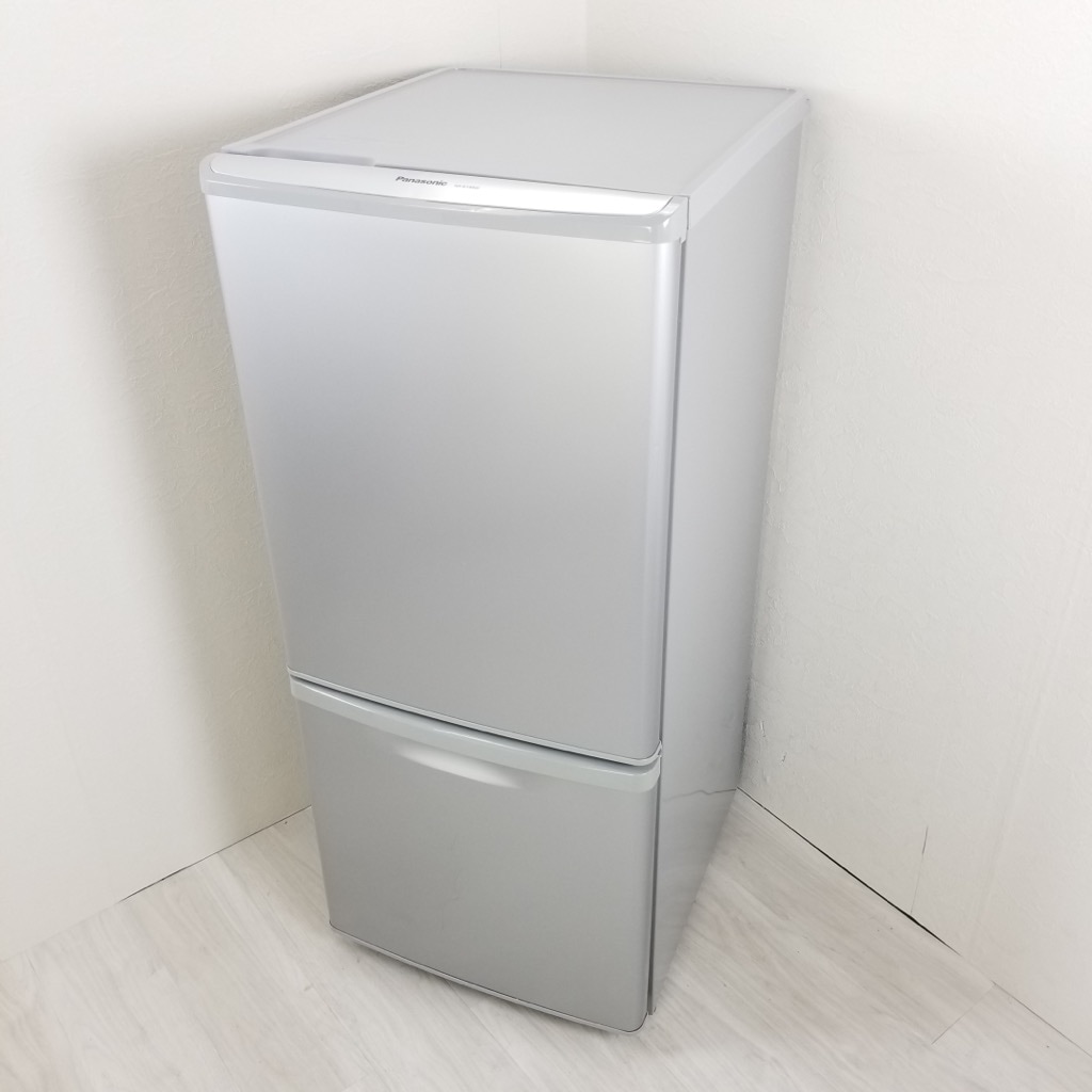 6ヶ月保証付 138L 2ドア冷蔵庫 パナソニック NR-B144W-S 2011年～2012