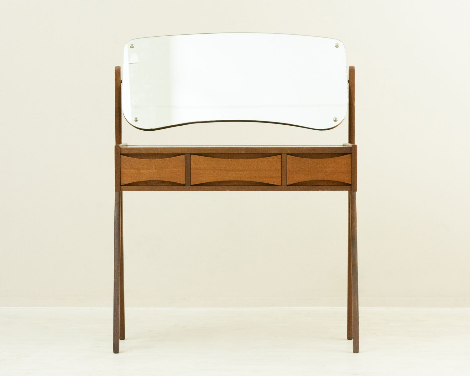 アルネ・ボッダー ドレッサー チェスト チーク・ミラー 北欧ビンテージ