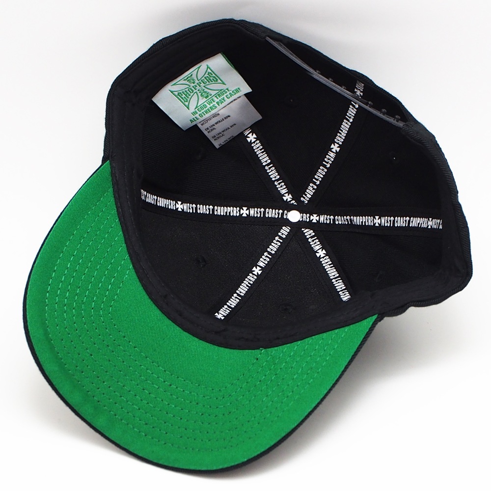 ウエスト コースト チョッパーズ OG クラシック ブラックロゴ キャップ