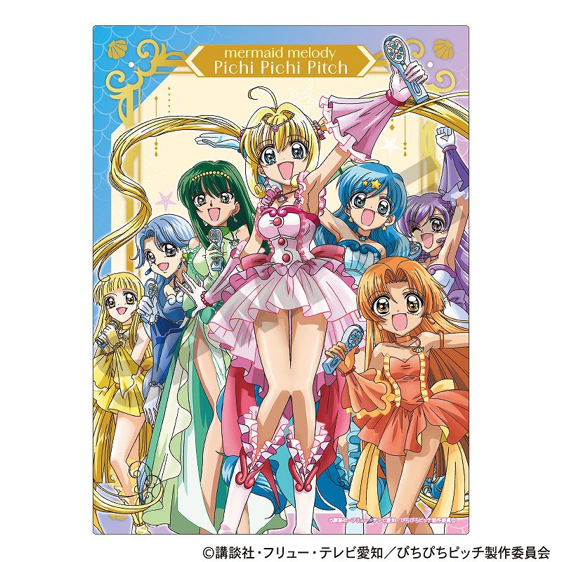 ぴちぴちピッチ アクリルパネル＿集合/パールドレス