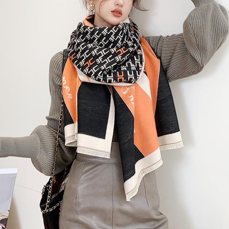 カラフル ダイヤ柄 配色 大判 ストール | ファッション小物,ストール