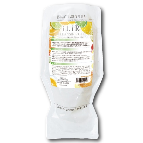 イリアール化粧品 クレンジングジェル（グレープフルーツ）400g詰替用