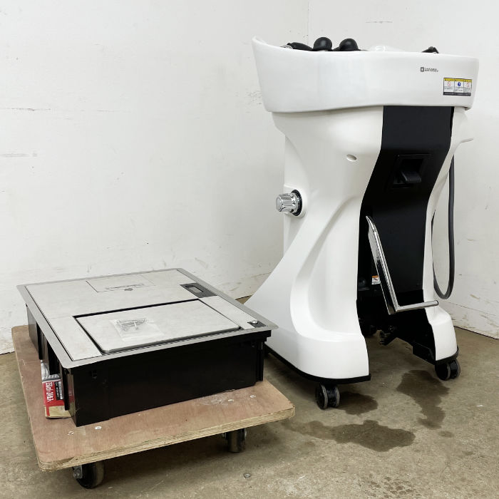 中古｜YUME OASIS ユメ オアシス シャンプー台 EX-OAYMYM-WH タカラ