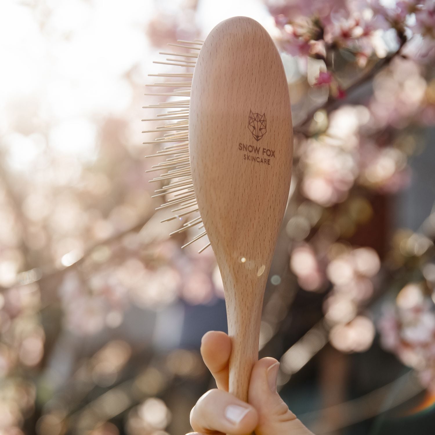 プレミアム FOX カッサ ウッド ヘアブラシ プレミアム FOXカッサ ウッド ヘアブラシ｜ SNOW FOX SKINCARE スノー