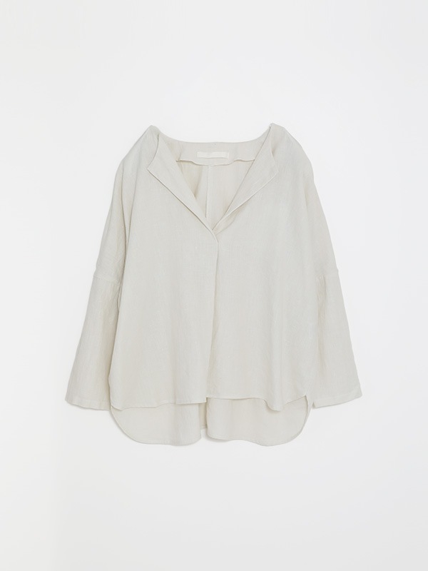 evam eva｜water linen pullover｜ladies',tops