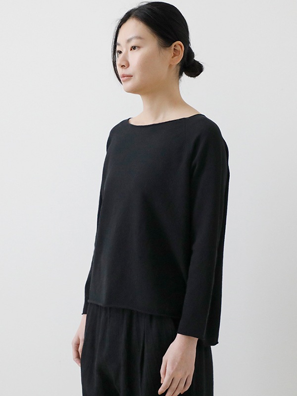 evam eva｜cotton raglan pullover｜すべての商品