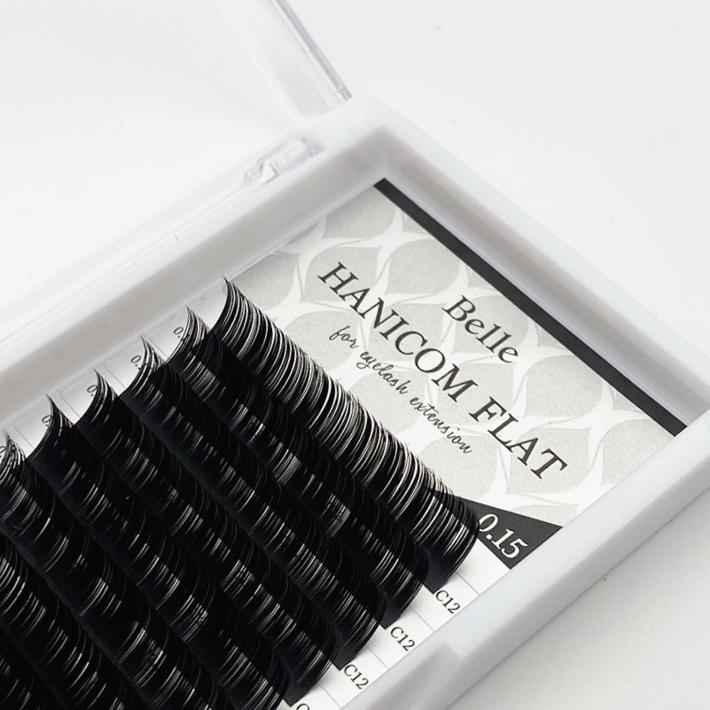 Flat Black 0.15 | エクステ,Flat | Belle Lash 高品質まつ毛商材の
