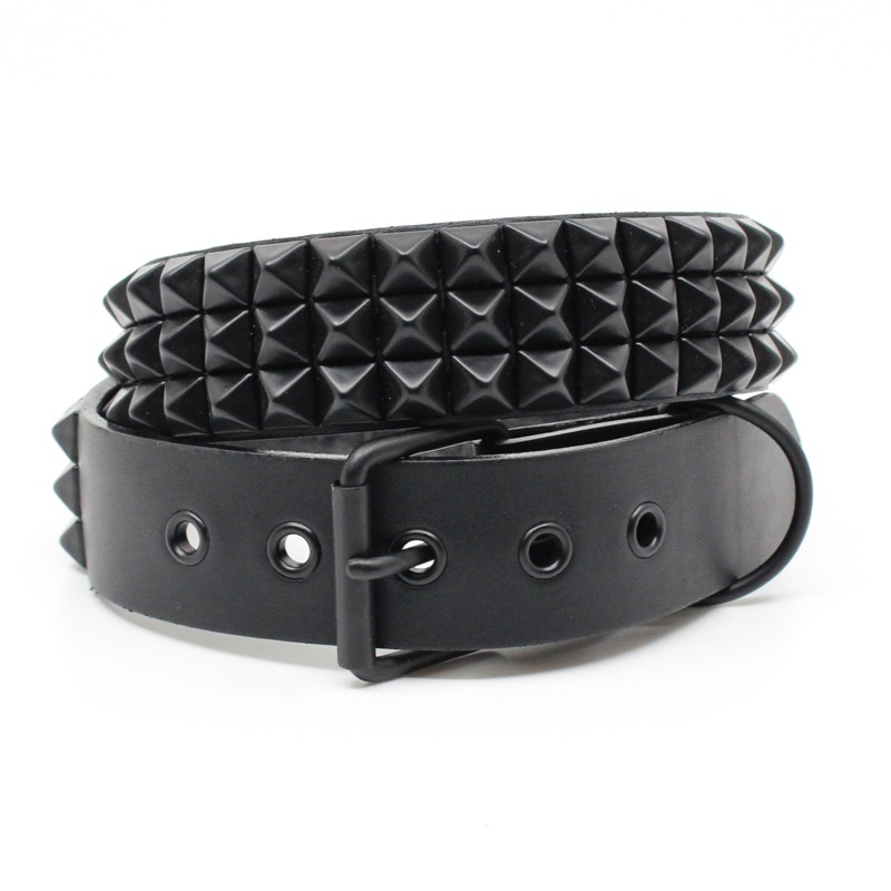 3連スモールピラミッドベルト｜『666』パンクロックファッションの通販