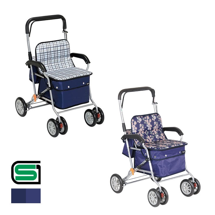 お買い得 アルミ製シルバーカー ボクスト SIST02｜ファミリー・ライフ