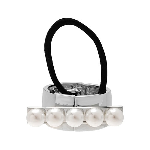 パール バー カフ ポニー (クリームパール/シルバー) | フランス