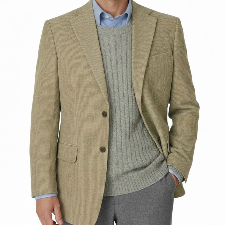 コーデュロイ ジャケット メンズ 秋冬 3つボタン オックスフォード