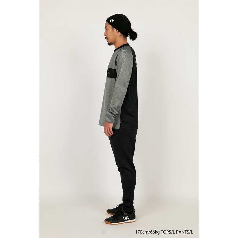ルースイソンブラ/LUZeSOMBRA ジャージロングパンツ/SINGLE FACE
