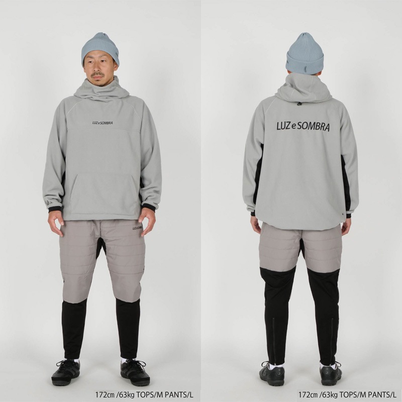 ルースイソンブラ/LUZ e SOMBRA フリースパーカー/NAVIGATORS FLEECE