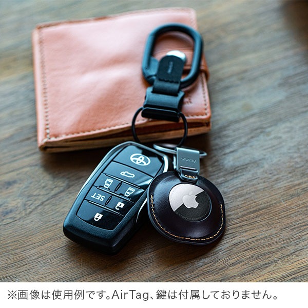 オービットキー Orbitkey AirTag ケース レザー キーホルダー