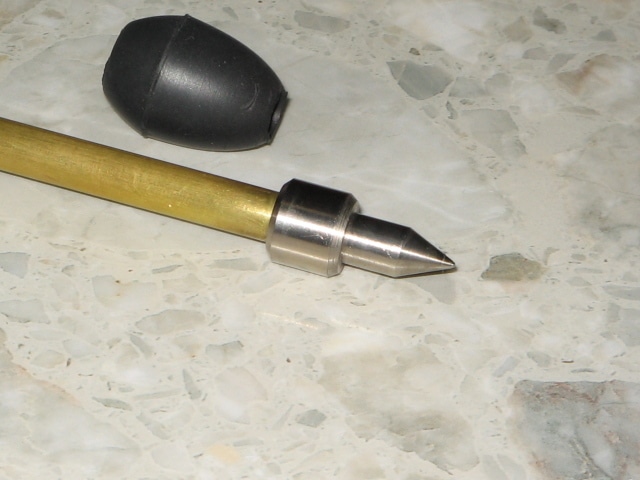 コントラバス エンドピン　タングステン入り真鍮／先端真鍮 コントラバスエンドピン <BR>トリプル・ブリランテ <BR