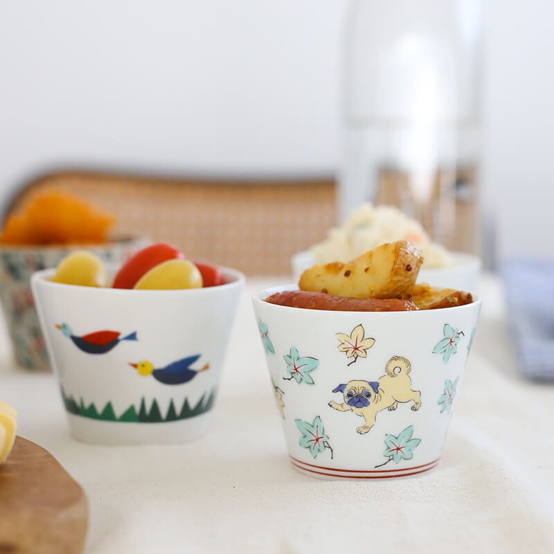 蕎麦猪口大事典 色絵 そばちょこ | すべて | マルヒロオンラインショップ