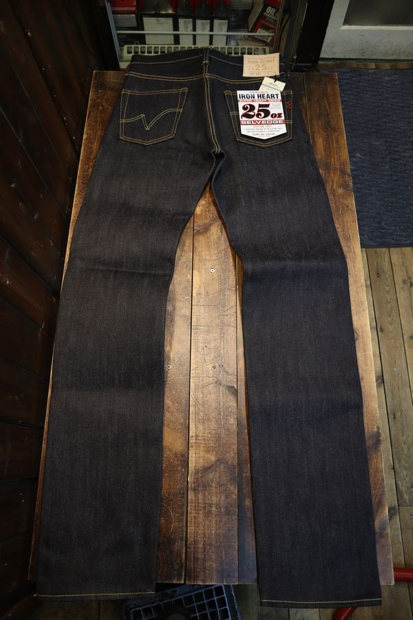 IRON HEART アイアンハート 666-XHS 25ozセルビッチデニム スリム