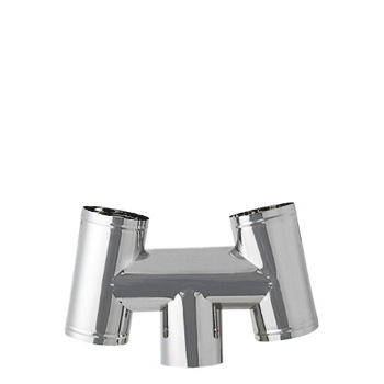 ステンレス H笠 φ200mm 【ハゼ折り煙突】 | ハゼ折り煙突（シングル