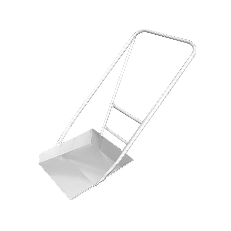 ミツル アルミ製 強力スノーダンプ 平型 ロングハンドルタイプ ｜金