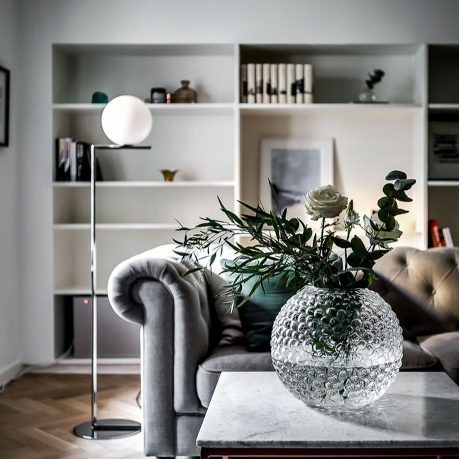 正規品 FLOS IC LIGHT F1 シルバー 2021年製 フロアライト IC Lights