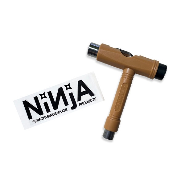 NINJA】SK8 T5レンチ beige ニンジャ ツール スケートボード スケボー