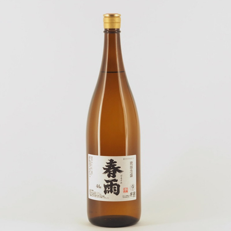 琉球泡盛 宮里酒造所 春雨 秘蔵酒 粗濾過 44度 1800ml 10年古酒 琉球