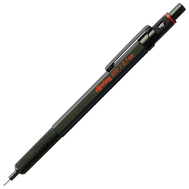 ロットリング シャープペン 600シリーズ カモフラージュグリーン 0.7mm