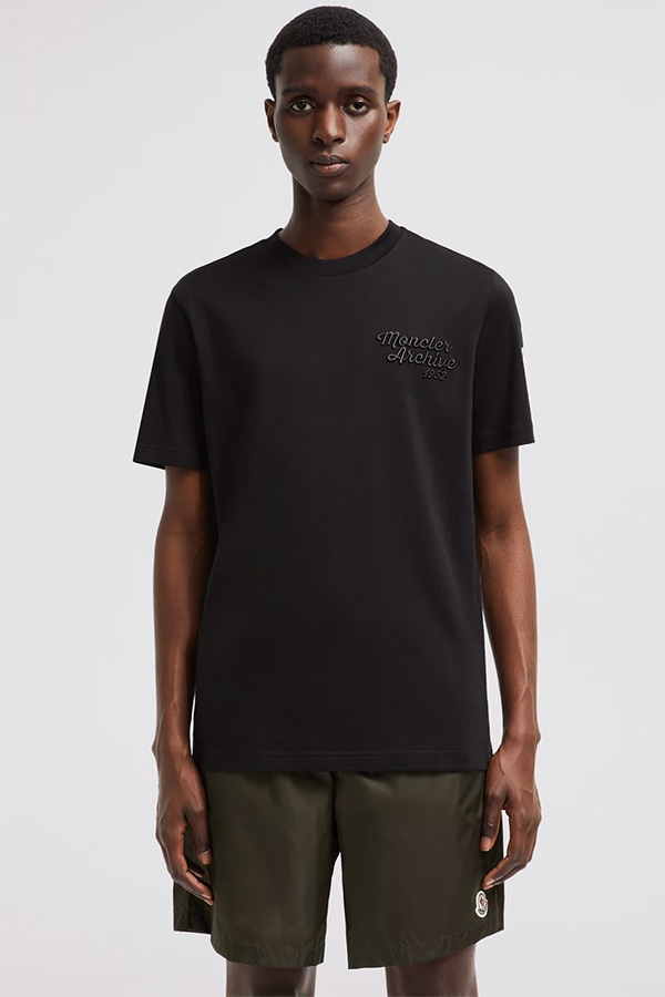 MONCLER モンクレール メンズ Tシャツ 091-8C00063-89AJS Embroidered
